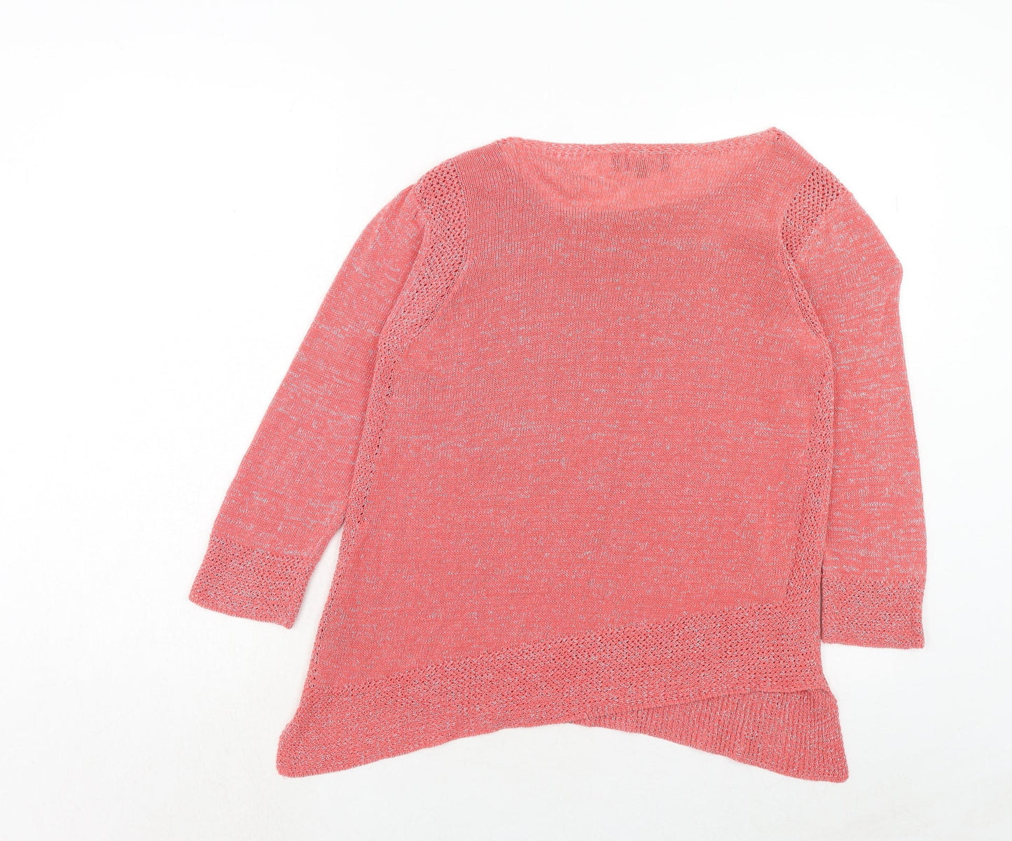 Womens UK Size 12 Marks and Spencer Pink Pullover Jumper
