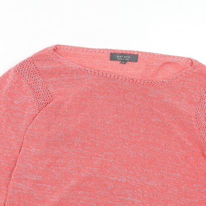 Womens UK Size 12 Marks and Spencer Pink Pullover Jumper