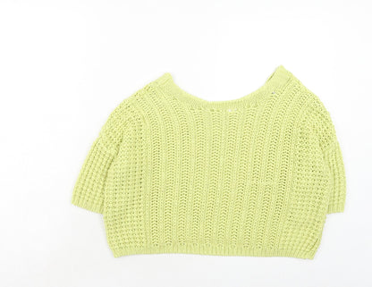 Womens UK Size M NEXT Green Pullover Jumper