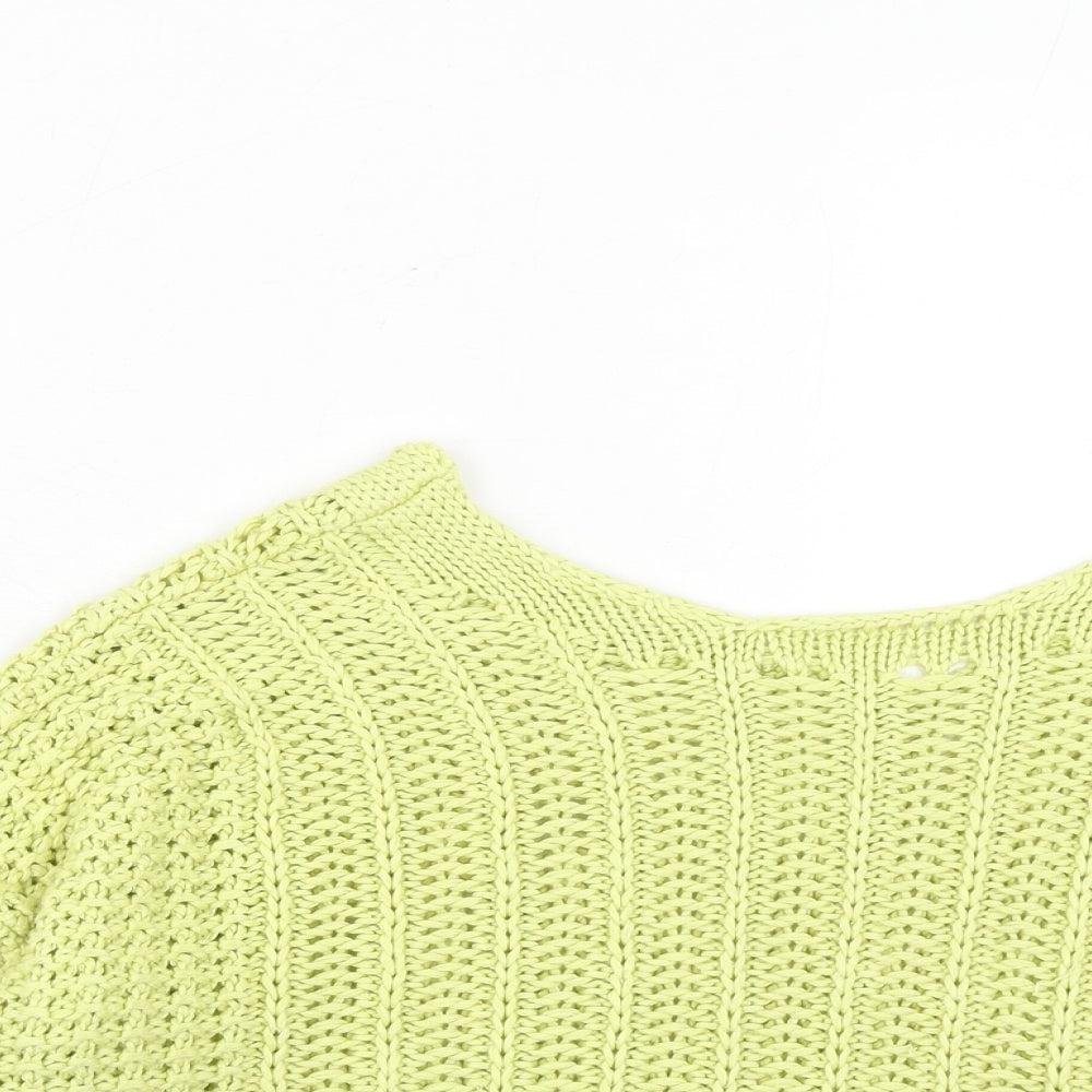 Womens UK Size M NEXT Green Pullover Jumper