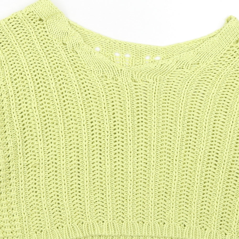 Womens UK Size M NEXT Green Pullover Jumper