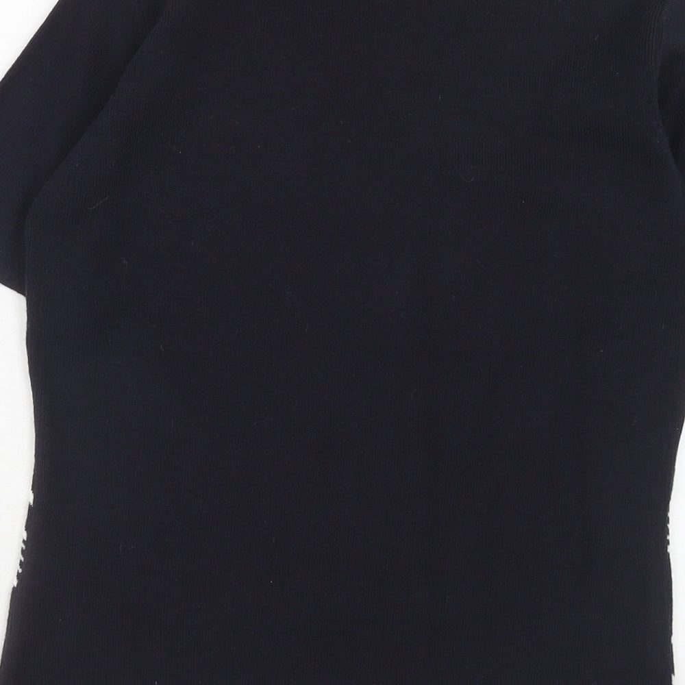 Womens UK Size 10 Berkertex Blue Pullover Jumper