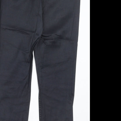 Womens UK Size 12 H&M Regular Fit  Black Trousers
