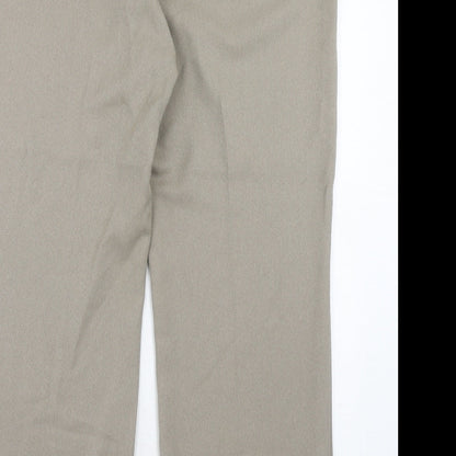 Womens UK Size 16 EWM Regular Fit  Beige Trousers