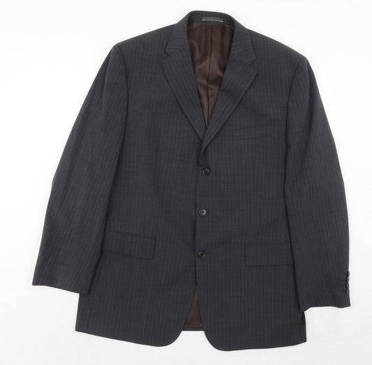 Mens UK Size 44 Greenwoods Regular Grey Suit Jacket
