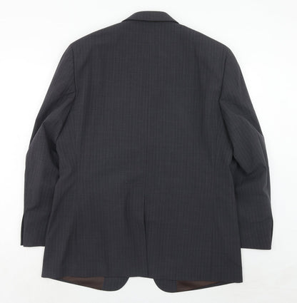 Mens UK Size 44 Greenwoods Regular Grey Suit Jacket
