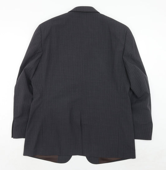 Mens UK Size 44 Greenwoods Regular Grey Suit Jacket