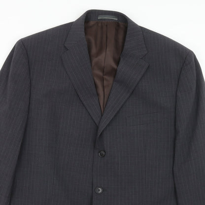 Mens UK Size 44 Greenwoods Regular Grey Suit Jacket
