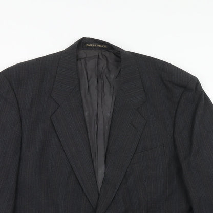 Mens UK Size 44 Marks and Spencer Regular Grey Suit Jacket