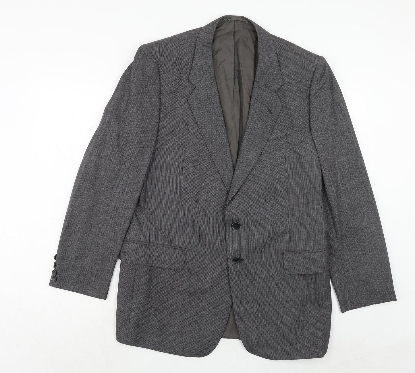 Mens UK Size 42 St Michael Regular Grey Suit Jacket