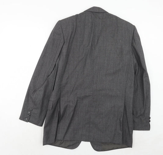 Mens UK Size 42 St Michael Regular Grey Suit Jacket