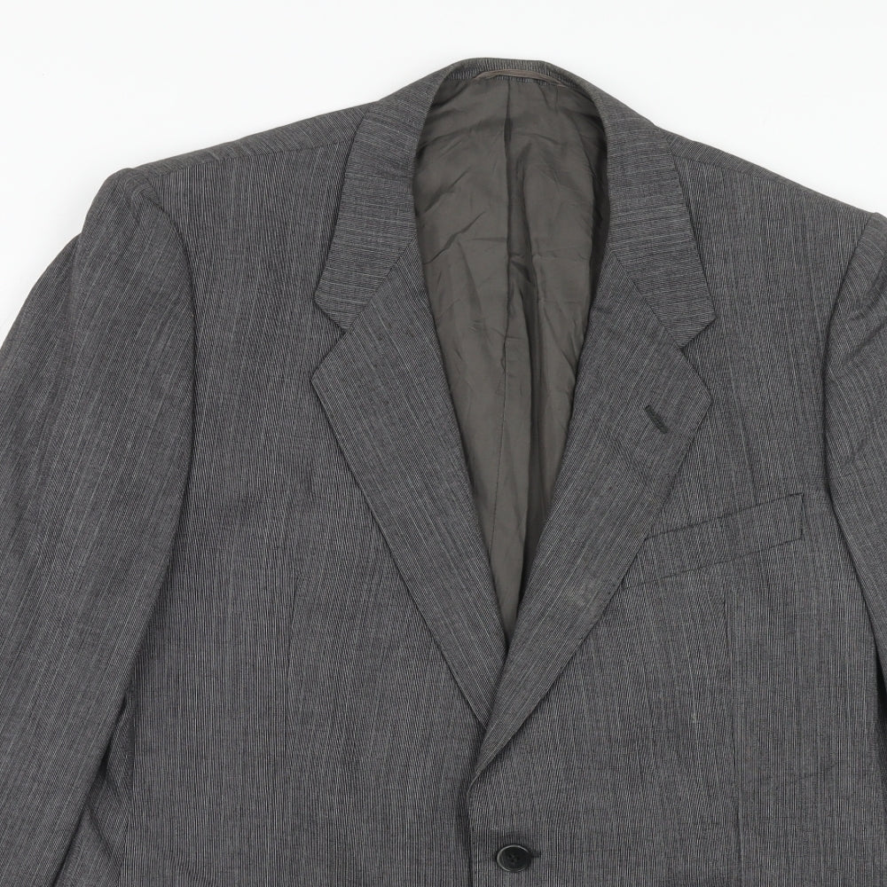 Mens UK Size 42 St Michael Regular Grey Suit Jacket