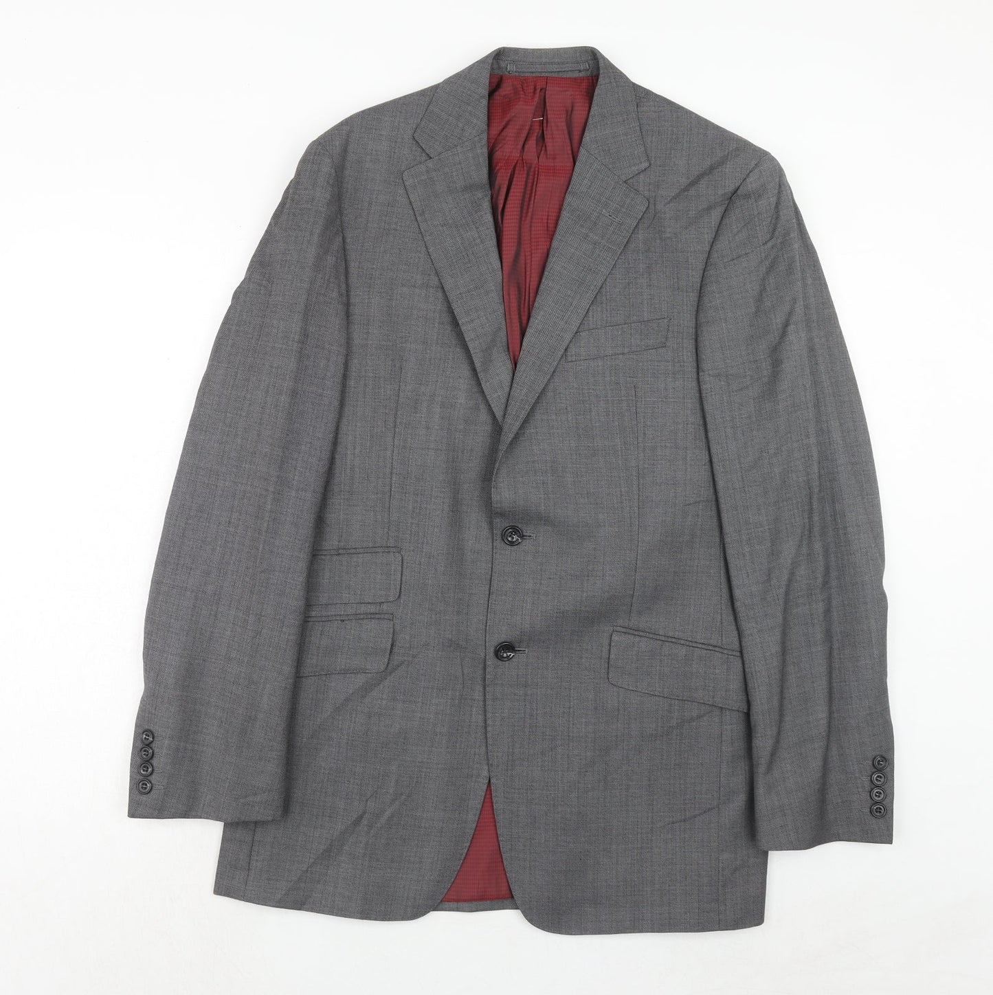 Mens UK Size 38 Marks and Spencer Regular Grey Suit Jacket