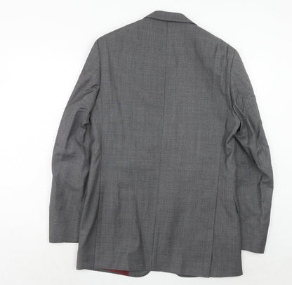 Mens UK Size 38 Marks and Spencer Regular Grey Suit Jacket