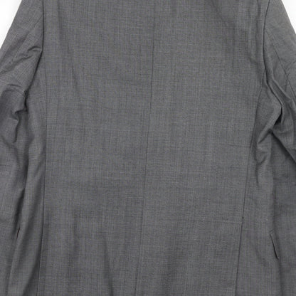 Mens UK Size 38 Marks and Spencer Regular Grey Suit Jacket