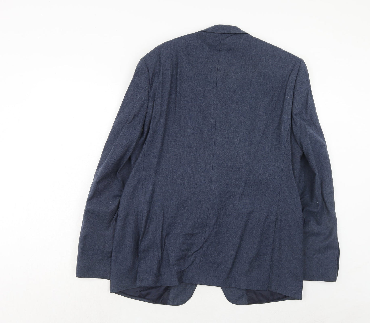 Mens UK Size 42 Marks and Spencer Regular Blue Suit Jacket