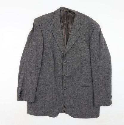 Mens UK Size 42 Marks and Spencer Regular Grey Suit Jacket