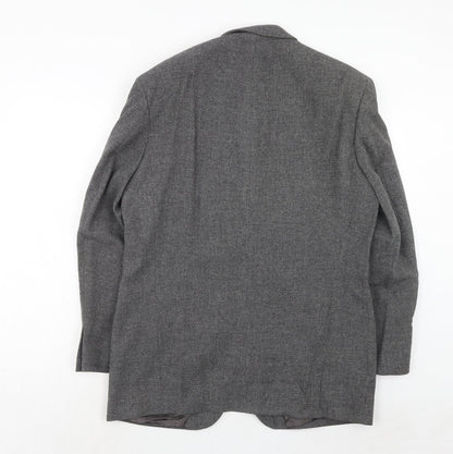 Mens UK Size 42 Marks and Spencer Regular Grey Suit Jacket