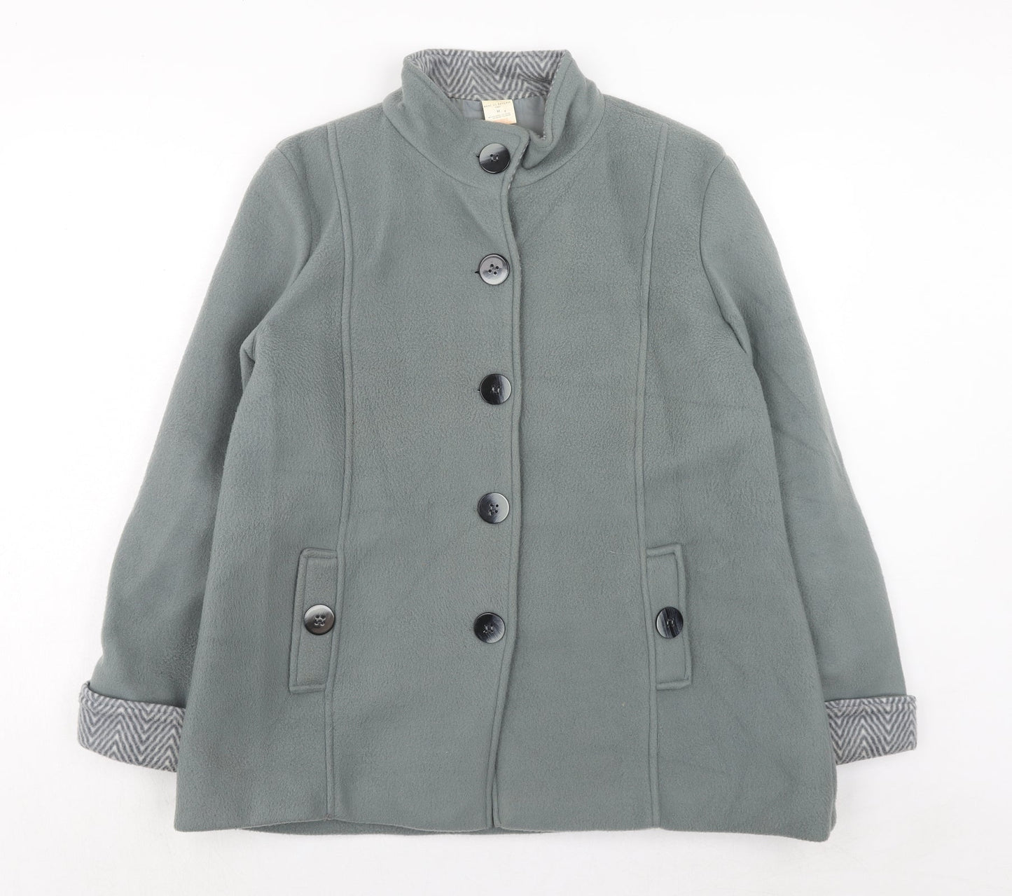 Womens UK Size M Anne De Lancay Green Jacket