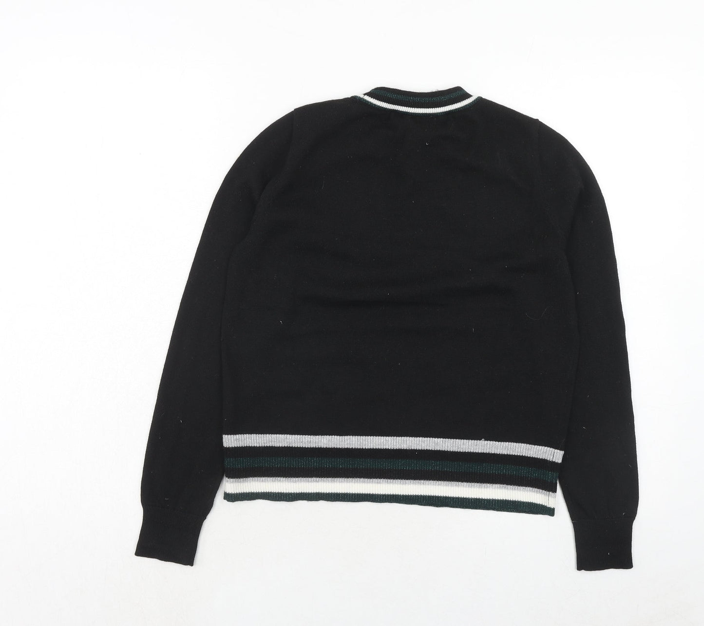 Womens UK Size S Pimkie Black Pullover Jumper
