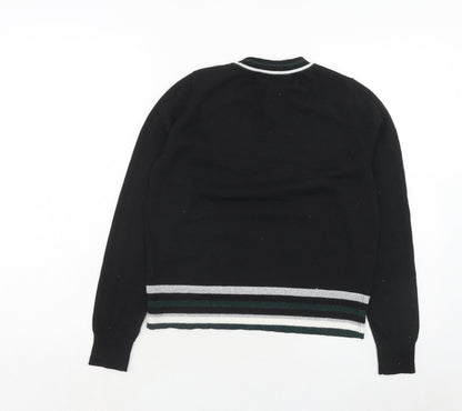 Womens UK Size S Pimkie Black Pullover Jumper