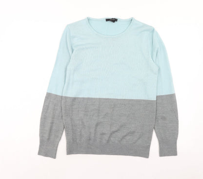 Womens UK Size S FOREVER 21 Blue Pullover Jumper