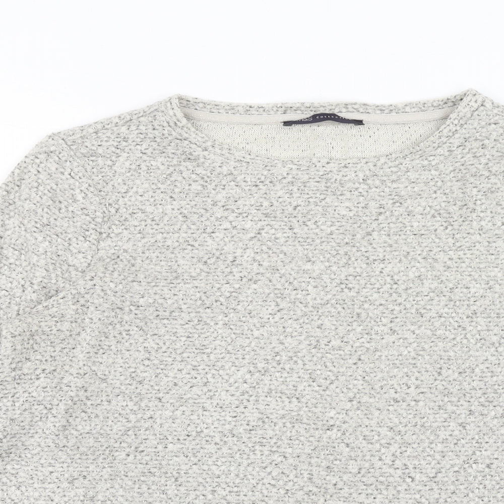Womens UK Size 10 Marks and Spencer Grey Pullover Jumper