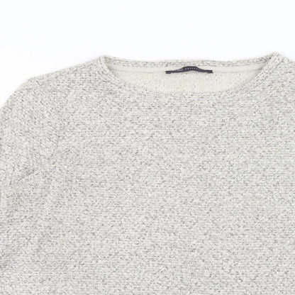 Womens UK Size 10 Marks and Spencer Grey Pullover Jumper
