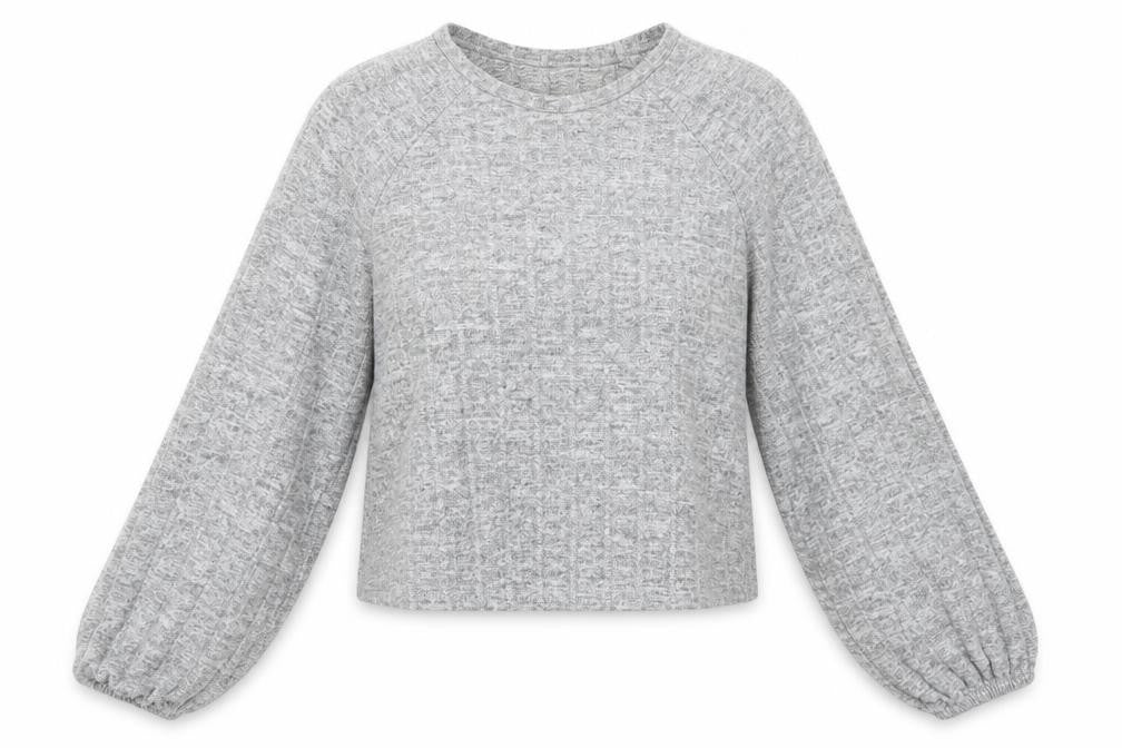 Womens UK Size 4 Missguided Grey Pullover Jumper