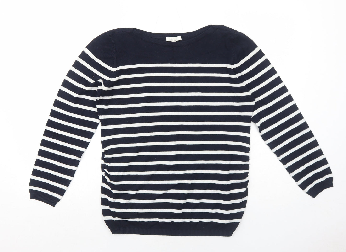 Womens UK Size L H&M Blue Pullover Jumper