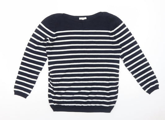 Womens UK Size L H&M Blue Pullover Jumper