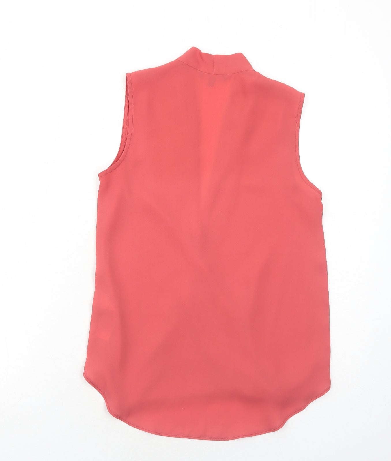 Womens UK Size 8 New Look Pink Basic Blouse
