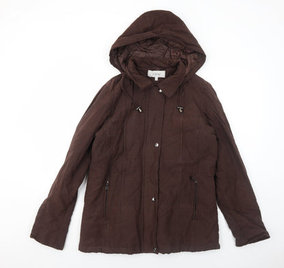 Womens UK Size 14 EWM Brown Jacket