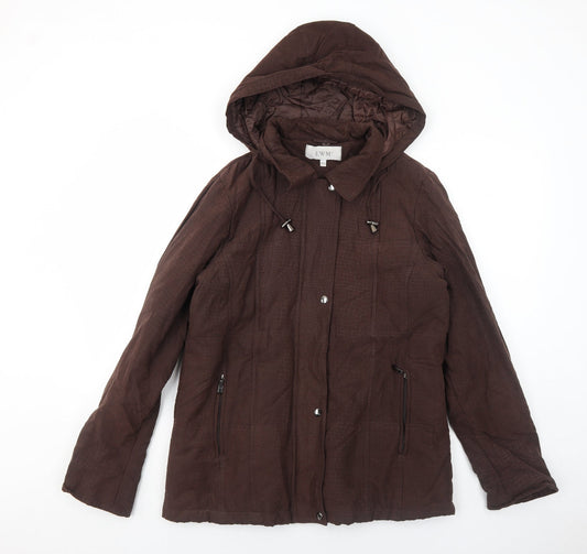 Womens UK Size 14 EWM Brown Jacket