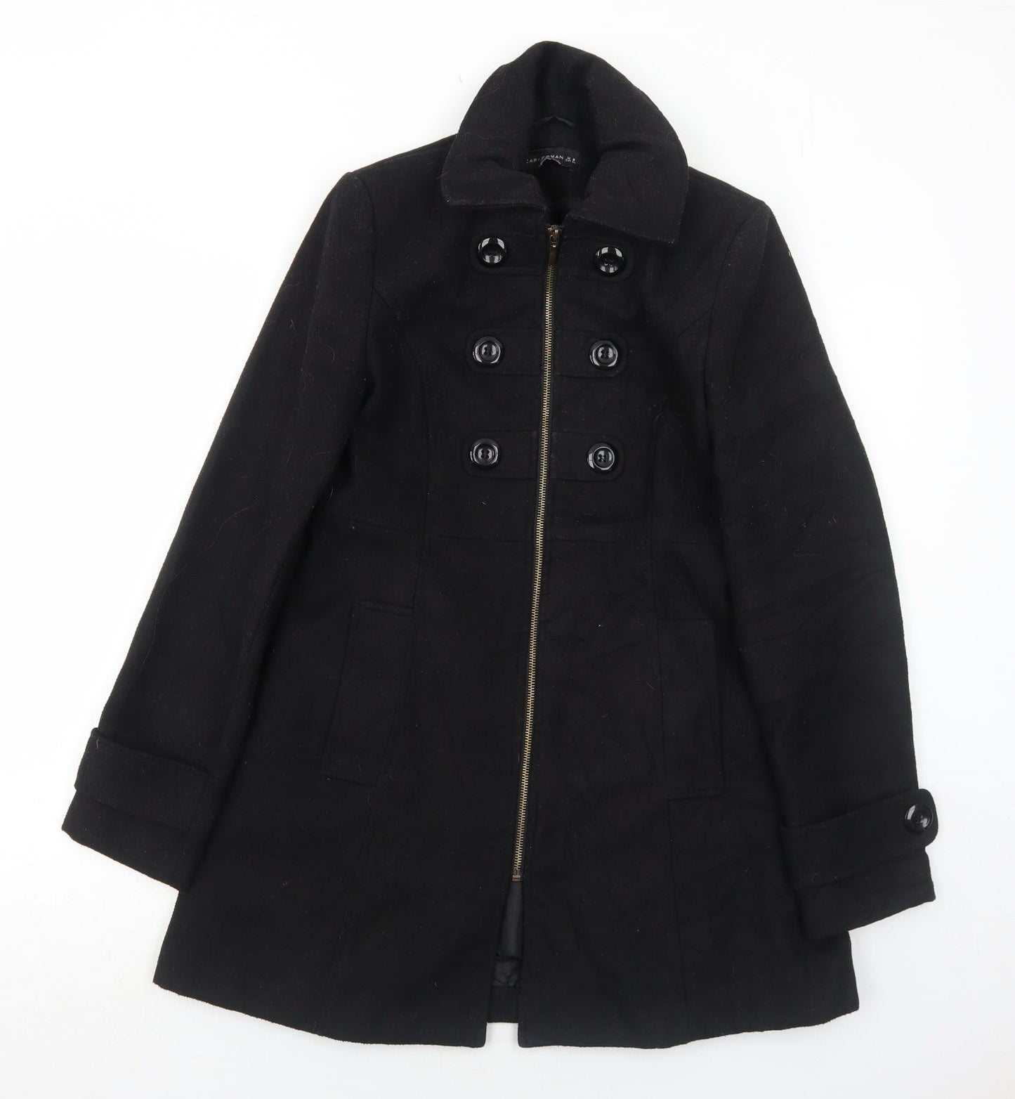 Womens UK Size 8 Zara Black Jacket