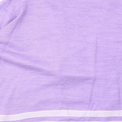 Womens UK Size 14 EWM Purple Pullover Jumper