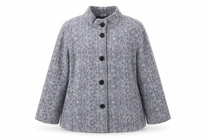 Womens UK Size L Anne De Lancay Grey Jacket