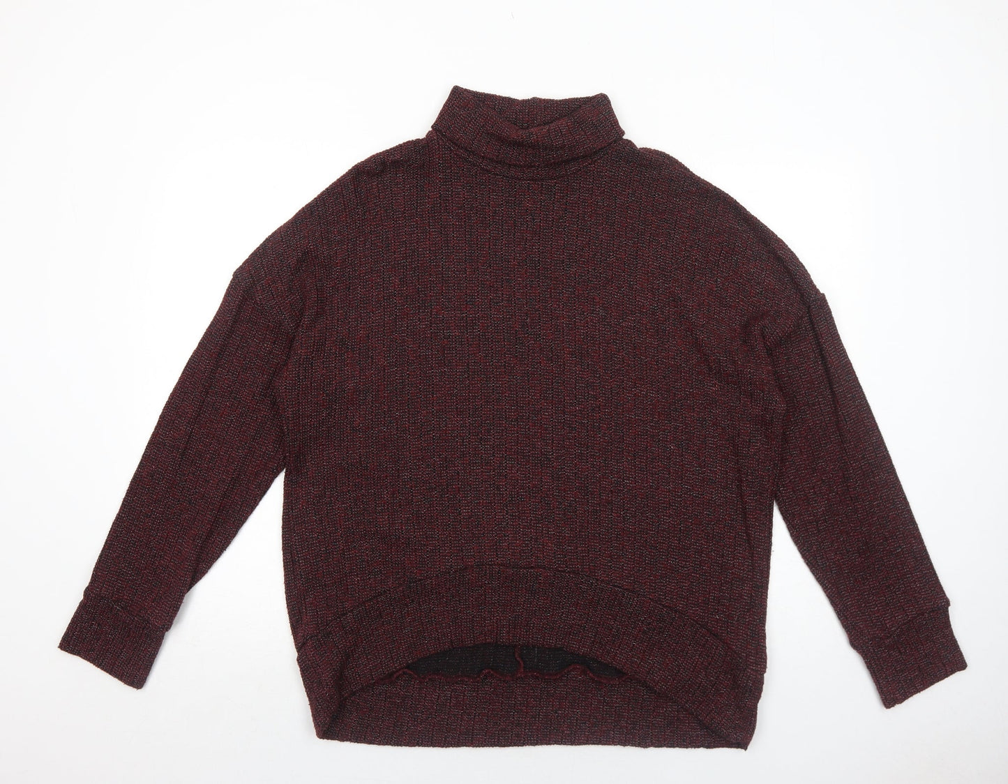 Womens UK Size 14 Topshop Red Pullover Jumper