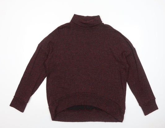 Womens UK Size 14 Topshop Red Pullover Jumper