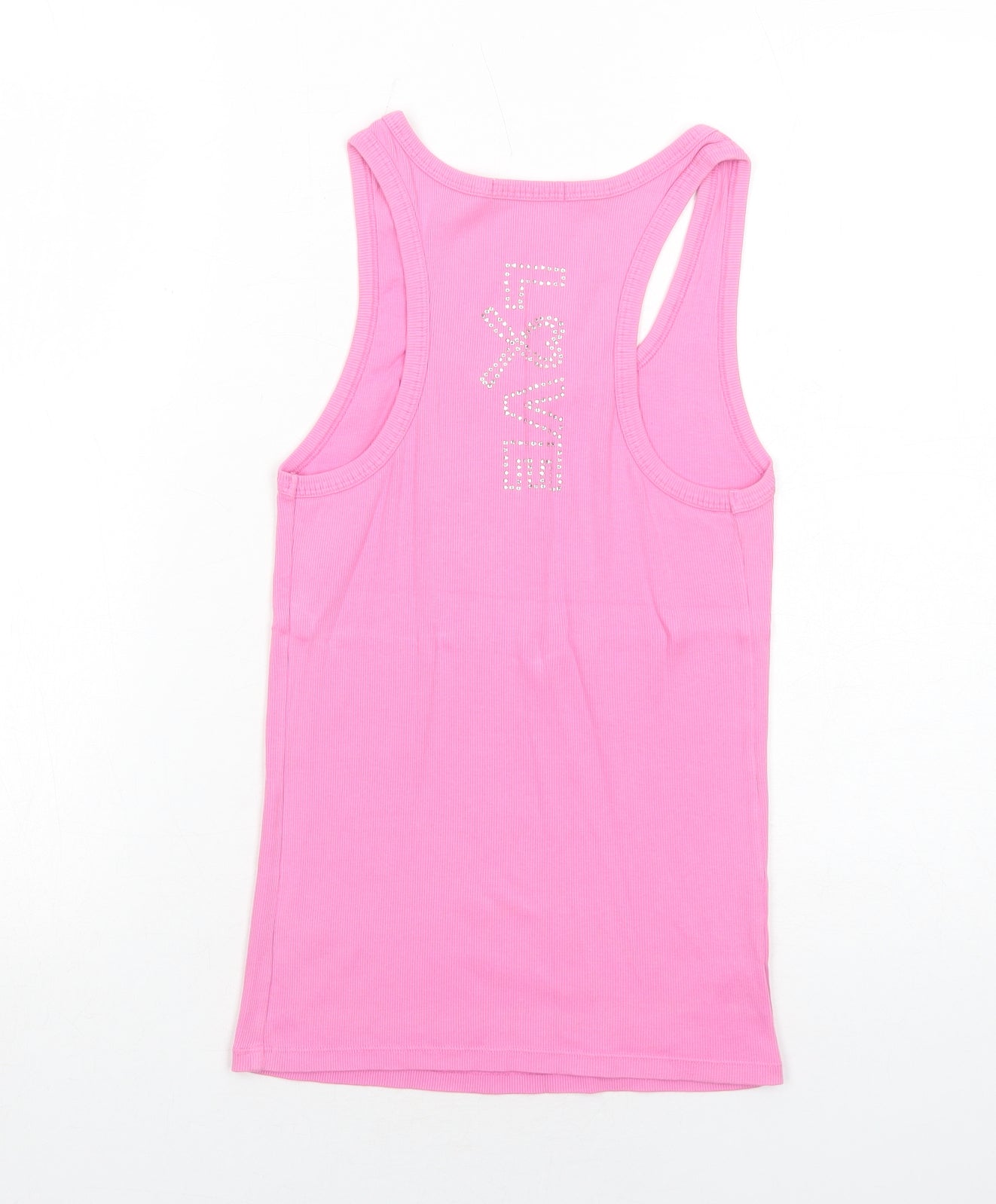 Womens UK Size 16 Marks and Spencer Pink Basic Tank