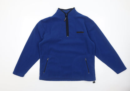 Mens UK Size S CS Active Blue Pullover Sweatshirt