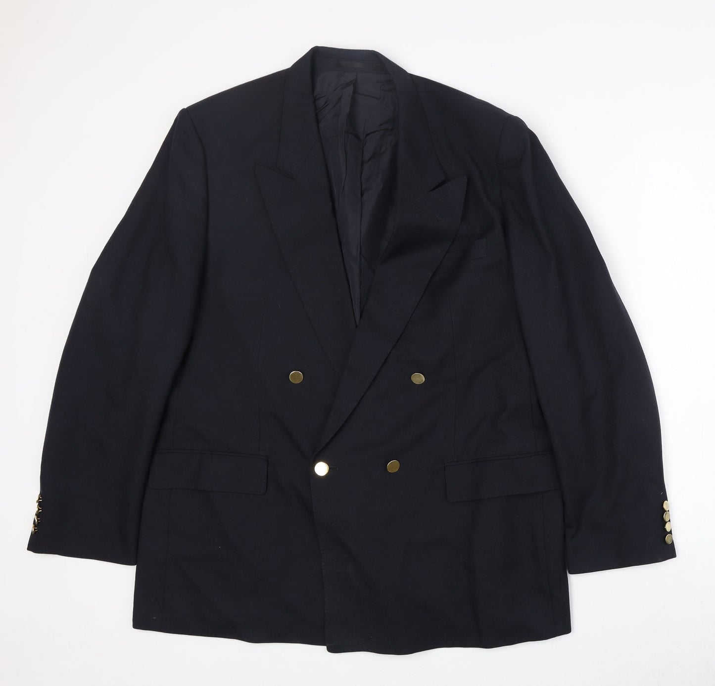 Mens UK Size 44 Marks and Spencer Regular Black Suit Jacket
