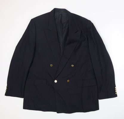 Mens UK Size 44 Marks and Spencer Regular Black Suit Jacket
