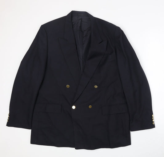 Mens UK Size 44 Marks and Spencer Regular Black Suit Jacket