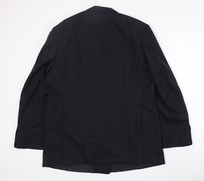 Mens UK Size 44 Marks and Spencer Regular Black Suit Jacket