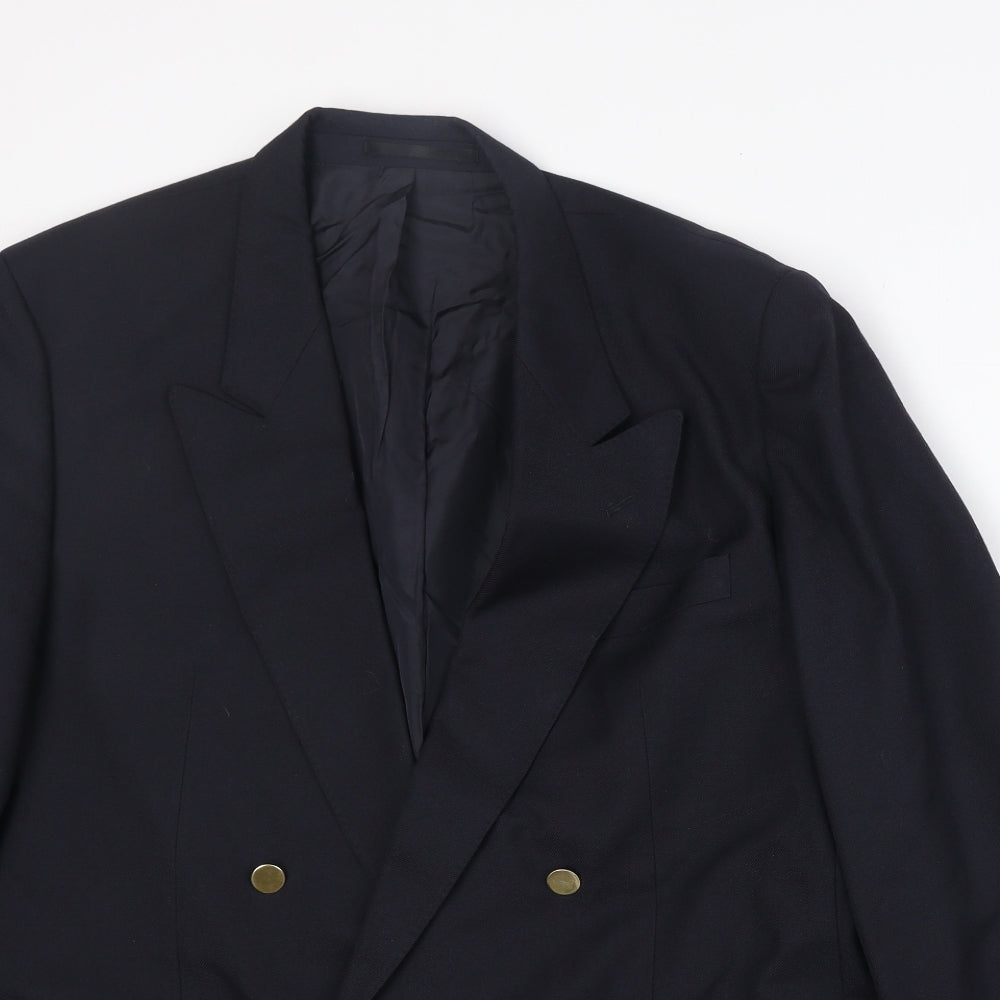 Mens UK Size 44 Marks and Spencer Regular Black Suit Jacket