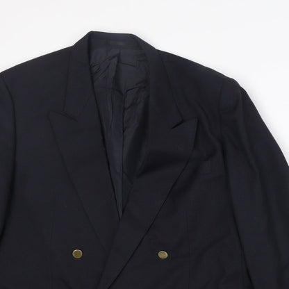 Mens UK Size 44 Marks and Spencer Regular Black Suit Jacket