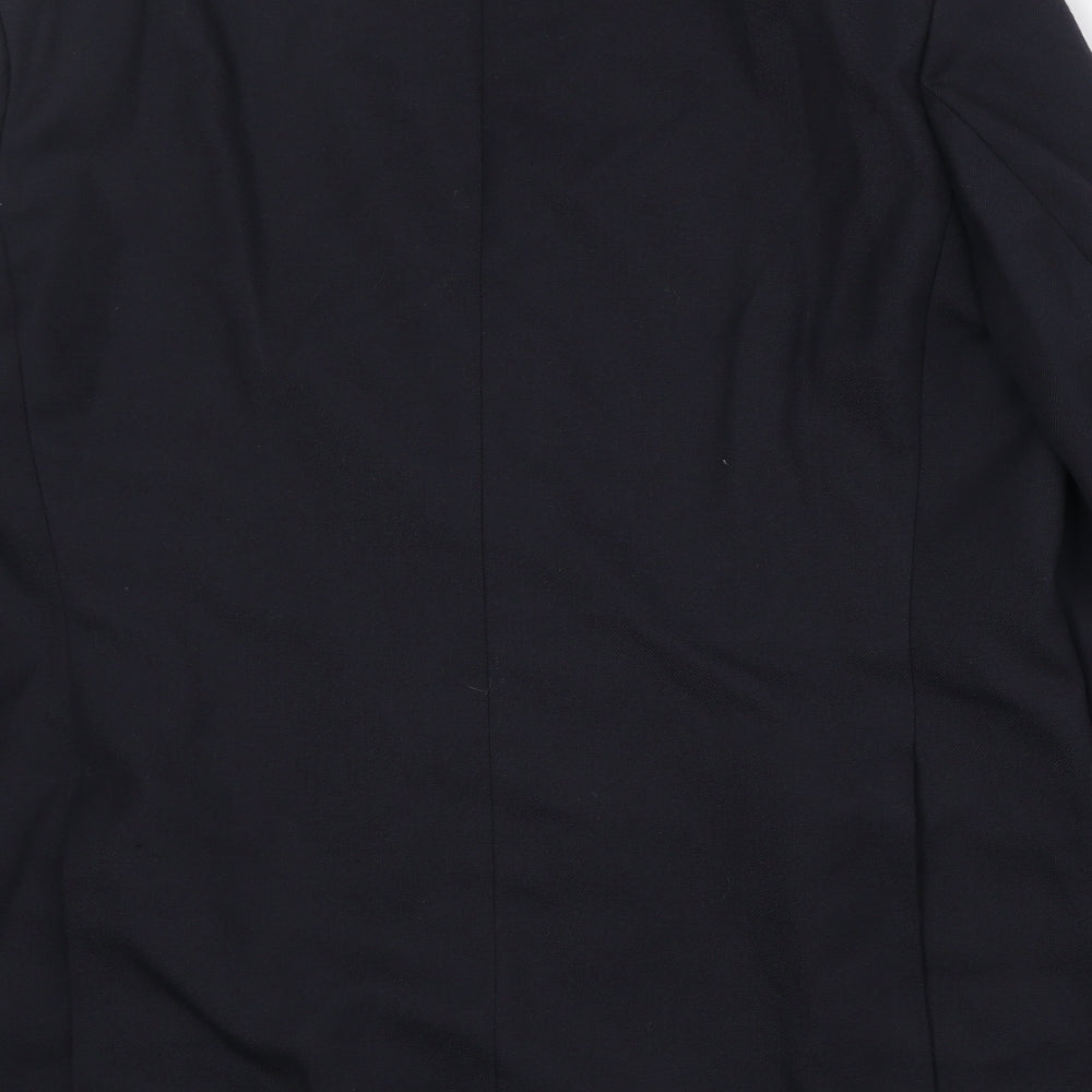 Mens UK Size 44 Marks and Spencer Regular Black Suit Jacket