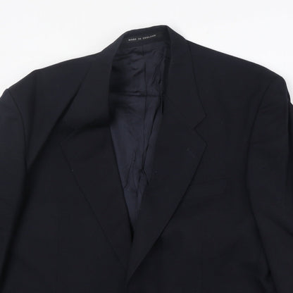 Mens UK Size 44 The Label Regular Blue Suit Jacket