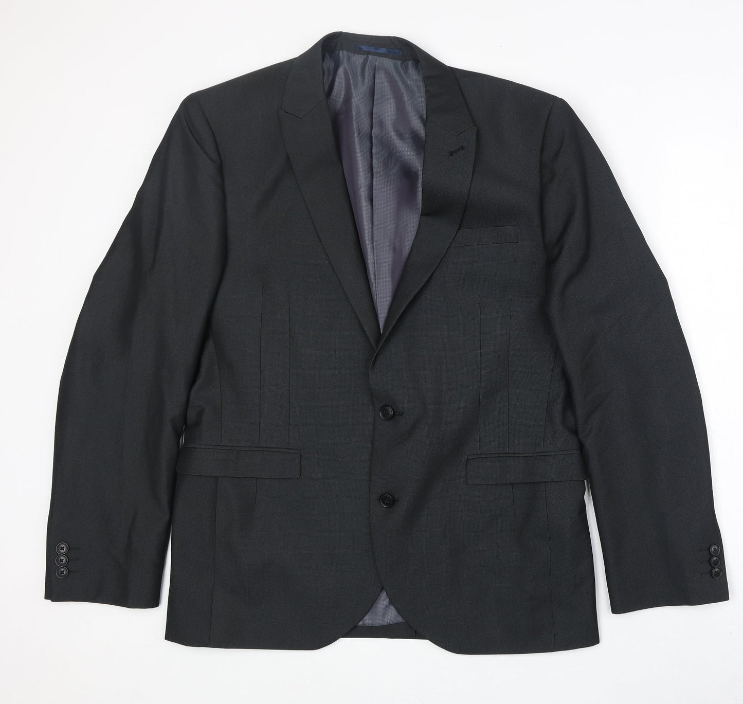 Mens UK Size 42 NEXT Regular Grey Suit Jacket